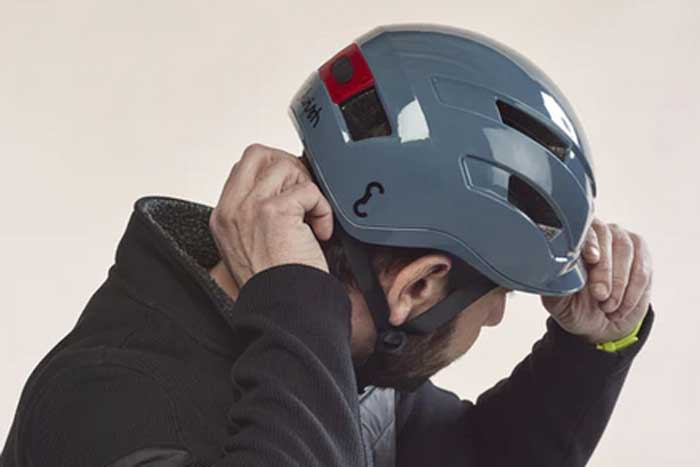 Casque Elvish Velotaffeur Gris brillant – Image 2